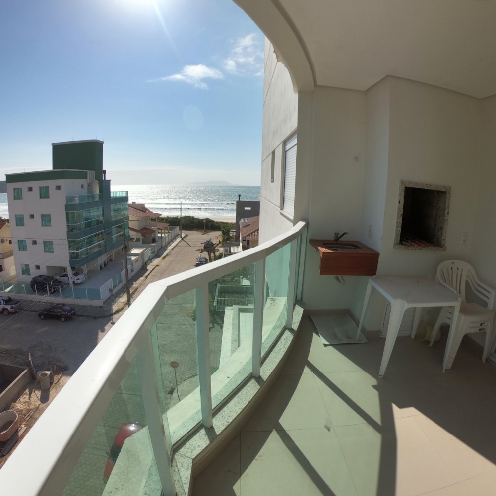 Apartamento com linda vista da praia de Palmas 